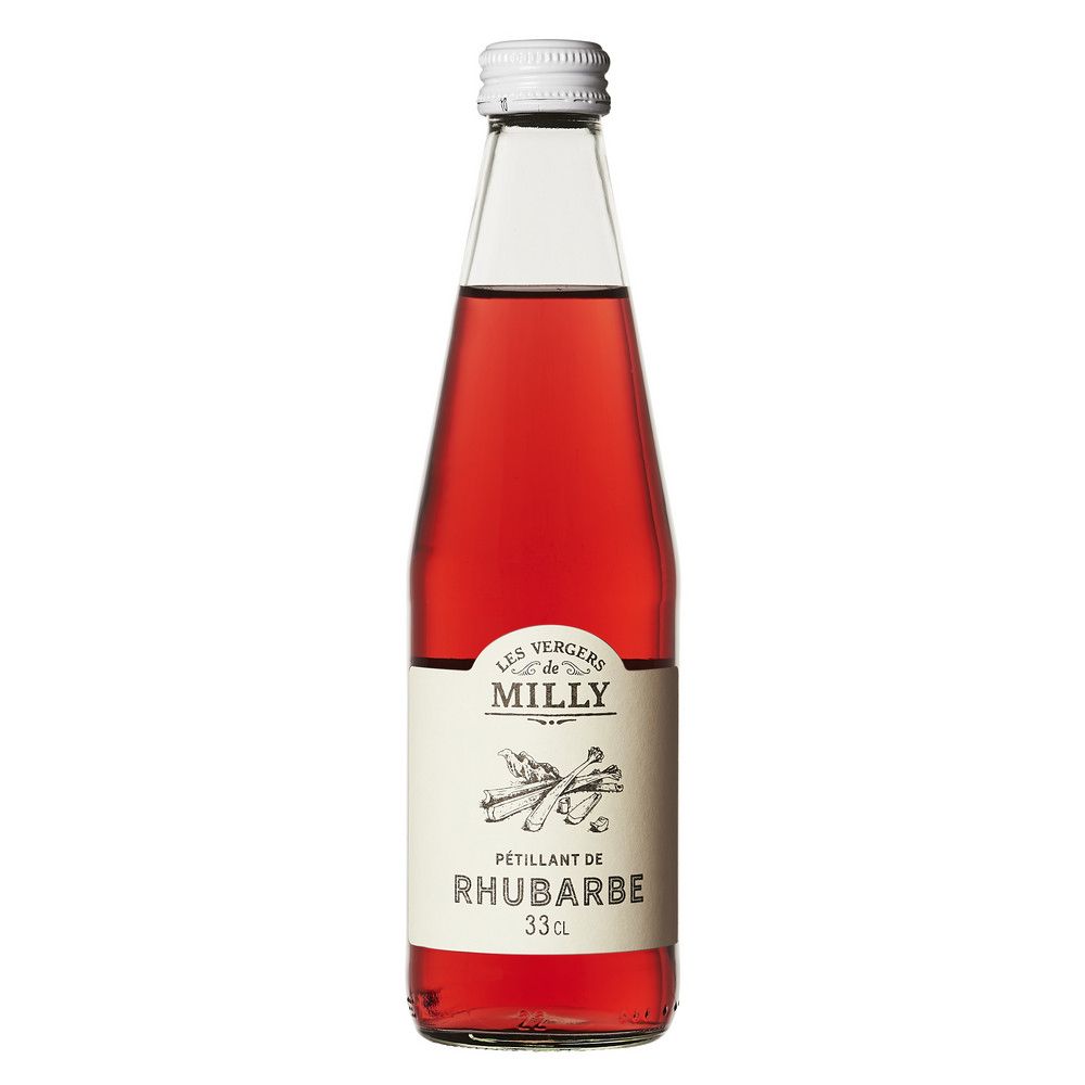 VERGERS MILLY PETILLANT RHUBARBE 12X33CL