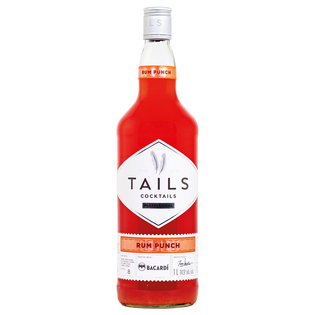 LIQ TAIL'S COCKTAILS RUM PUNCH 14°9 1L