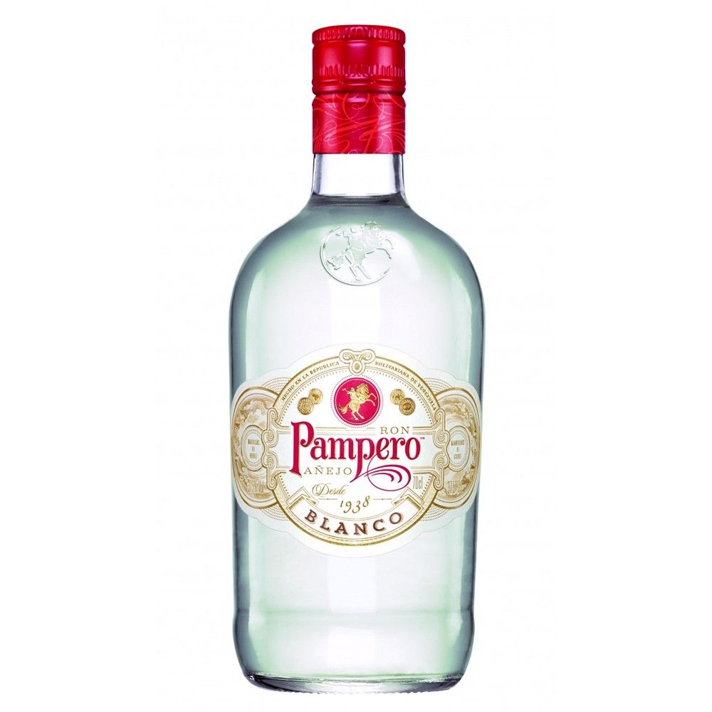 RON PAMPERO BLANCO 37,5° 70CL