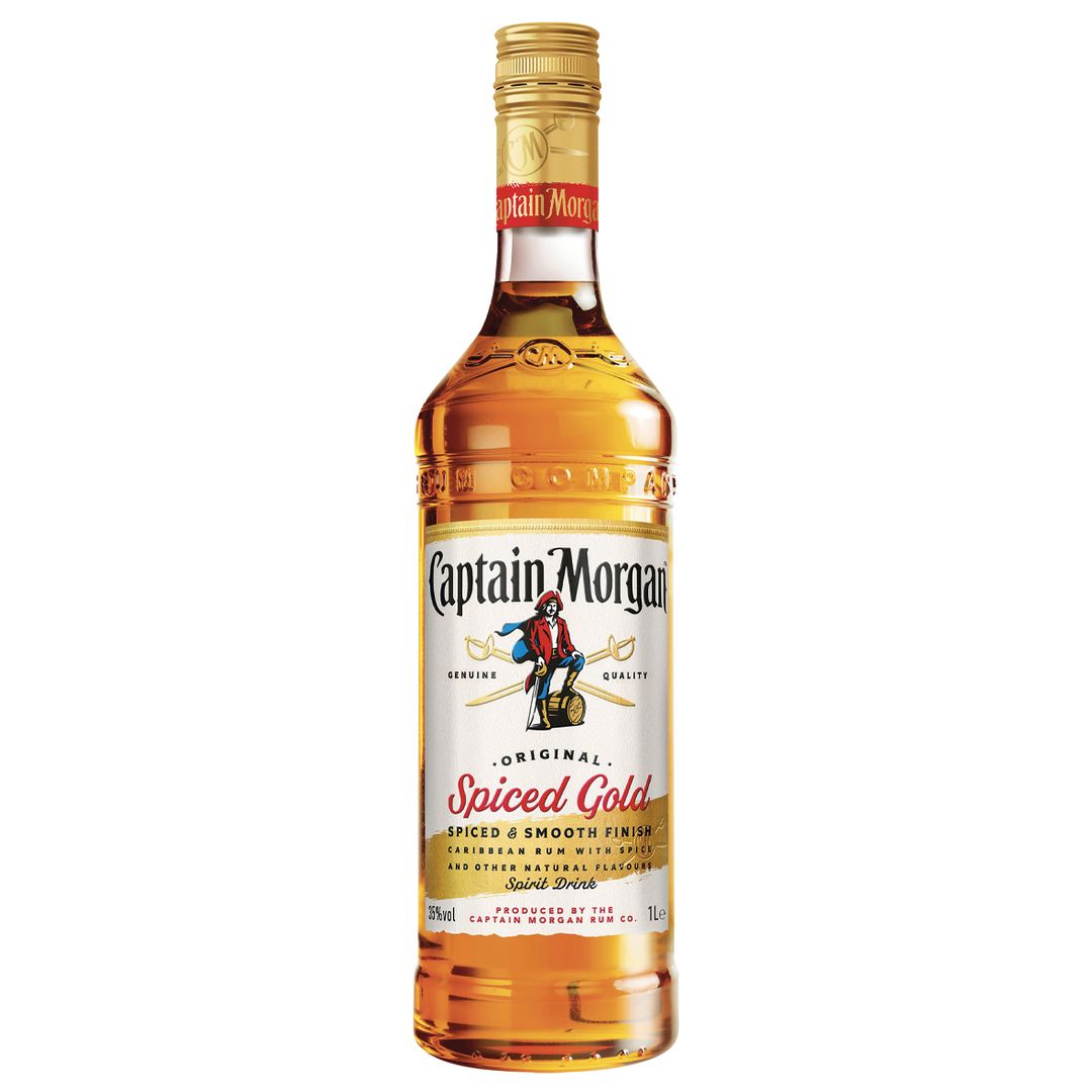 LIQ CAPTAIN MORGAN SPICED GOLD 35° 70CL