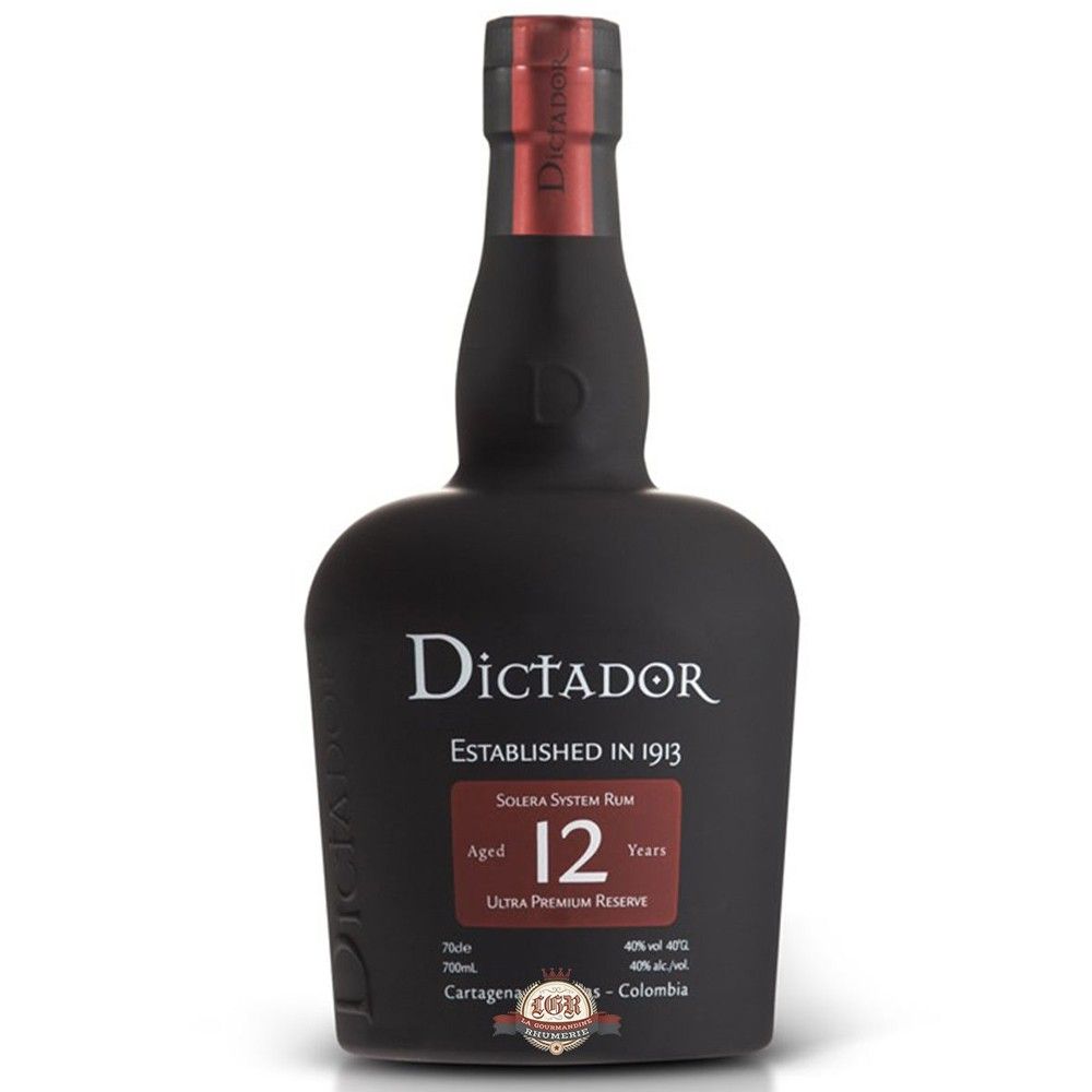 RON DICTADOR 12 ANS 40° 70CL