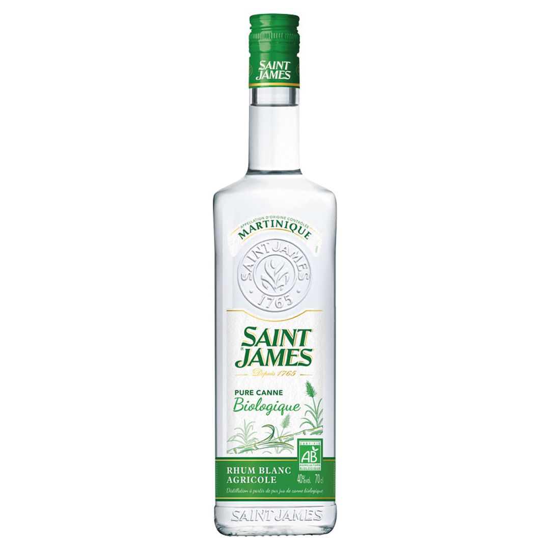 RHUM BLANC ST JAMES BIO 40° 70CL