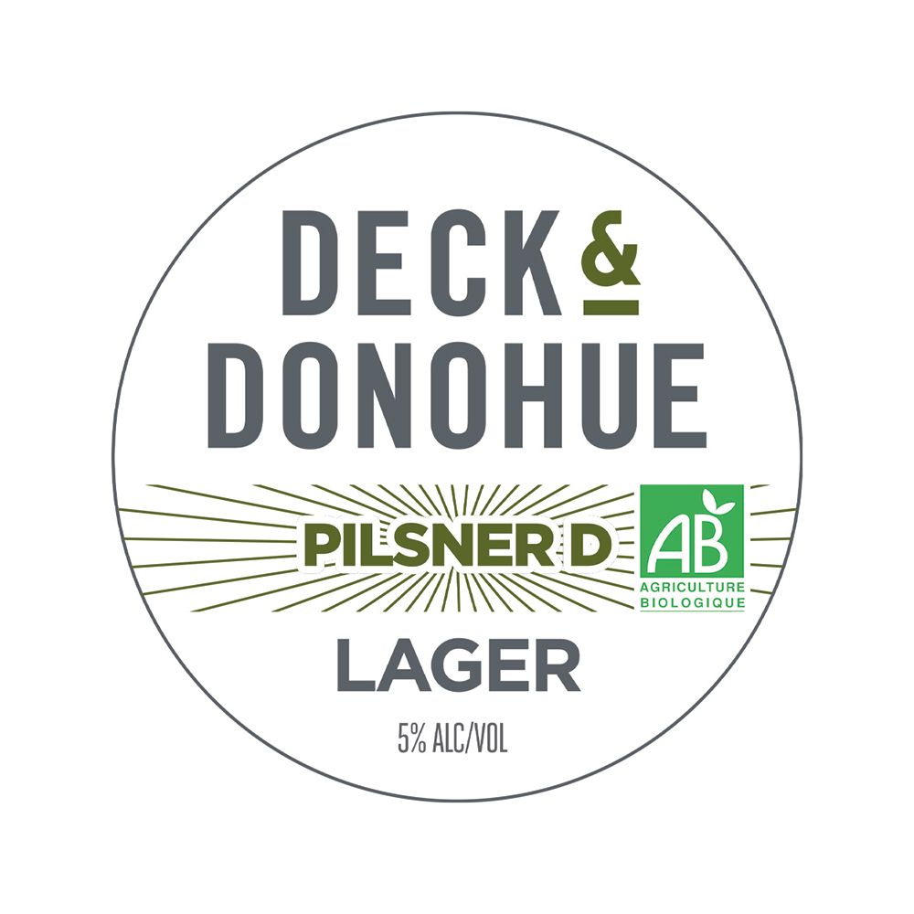 DECK&DONOHUE PILSNER 5° BIO FUT 30L