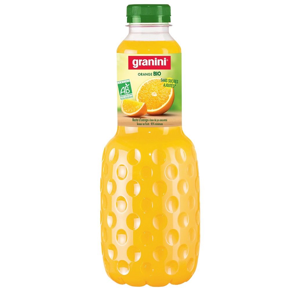 GRANINI NECTAR ORANGE ABC BIO PET 6X1L