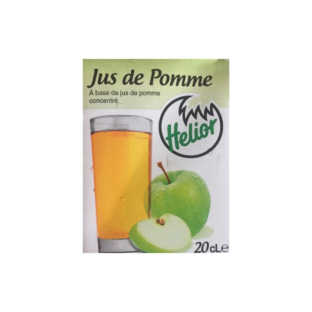 HELIOR JUS POMME BRIKETTE 4X6X20CL