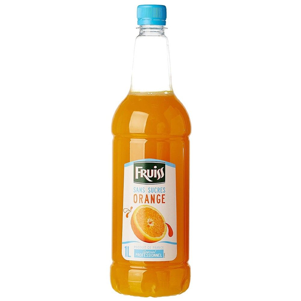 FRUISS SIROP ORANGE SANS SUCRE PET 100CL