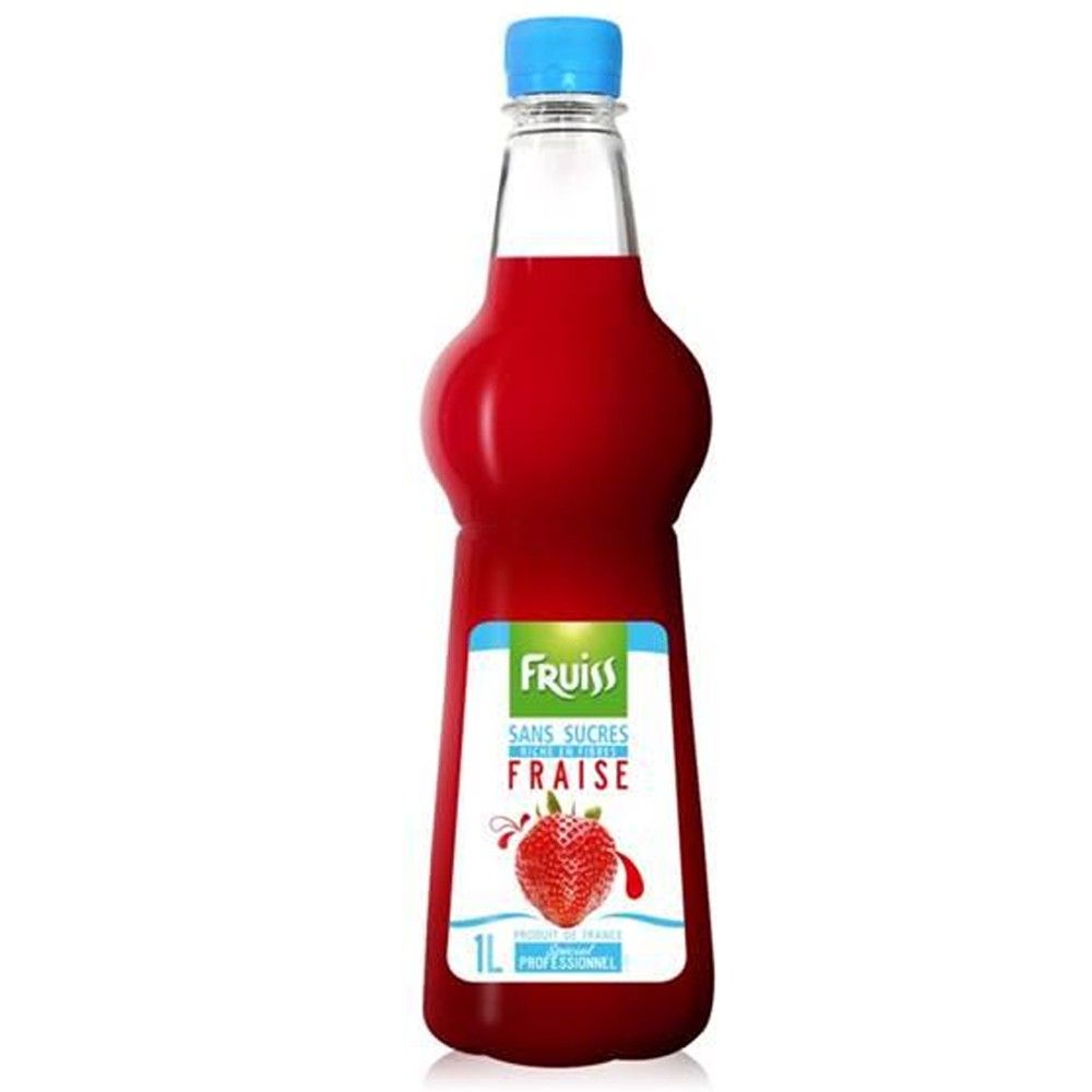 FRUISS SIROP FRAISE SANS SUCRE PET 100CL