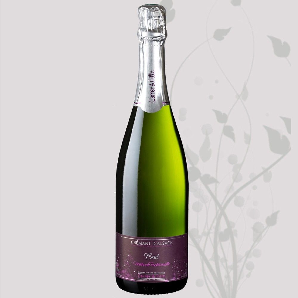 CREMANT ALSACE AOC BRUT CARRER 75CL