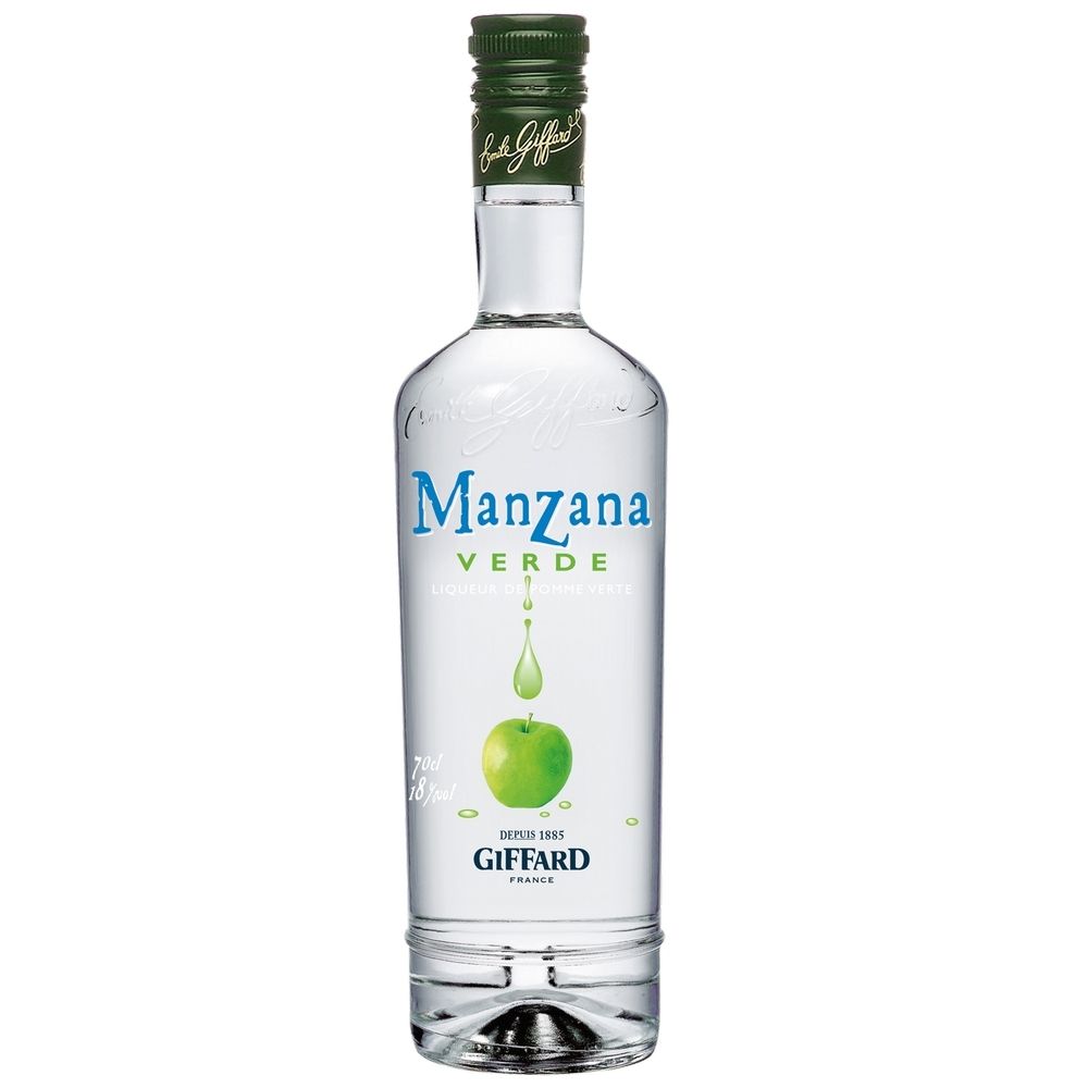 LIQUEUR MANZANA VERDE GIFFARD 18° 70CL