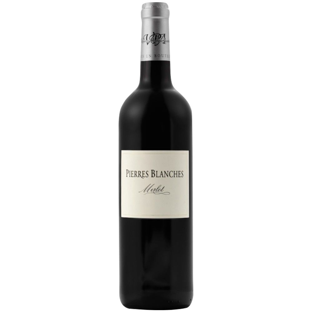 IGP OC PIERRES BLANCHES MERLOT RGE 75CL