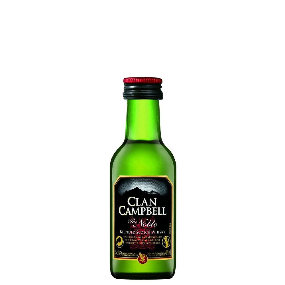 WHISKY CLAN CAMPBELL (X120) 40° MIGN 5CL