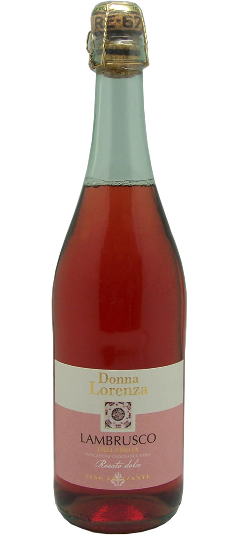 LAMBRUSCO DOUX DONNA LORENZA ROSE 75CL