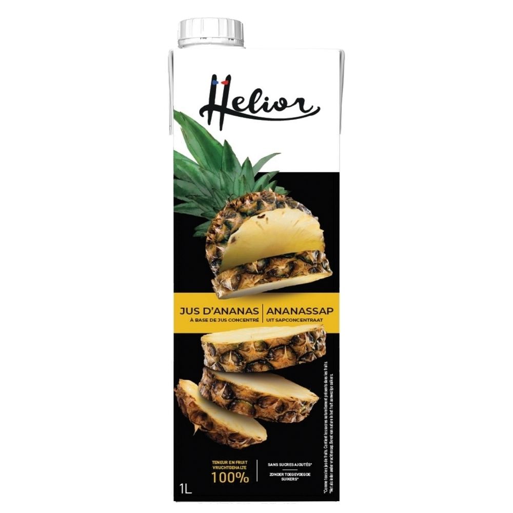 HELIOR JUS ANANAS ABC BRICK 8X100CL