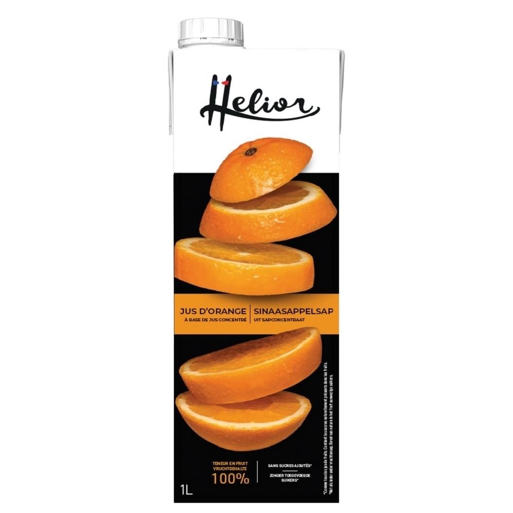 HELIOR JUS ORANGE ABC BRICK 8X100CL