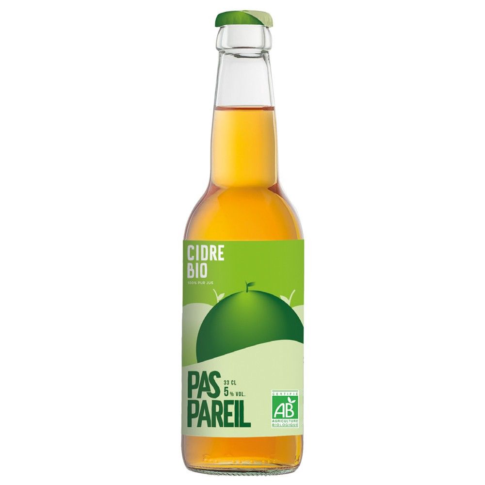 CIDRE PAS PAREIL BIO 12X33CL