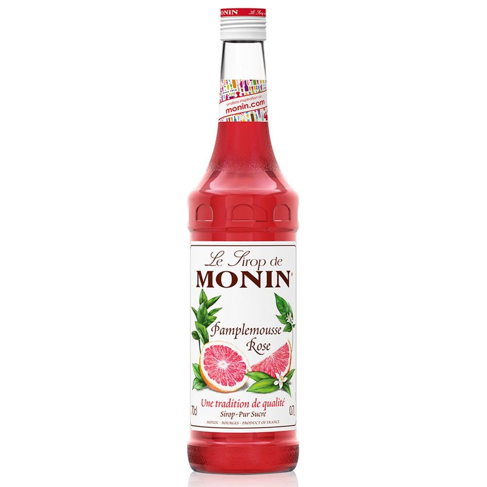 MONIN SIROP PAMPLEMOUSSE ROSE 70CL