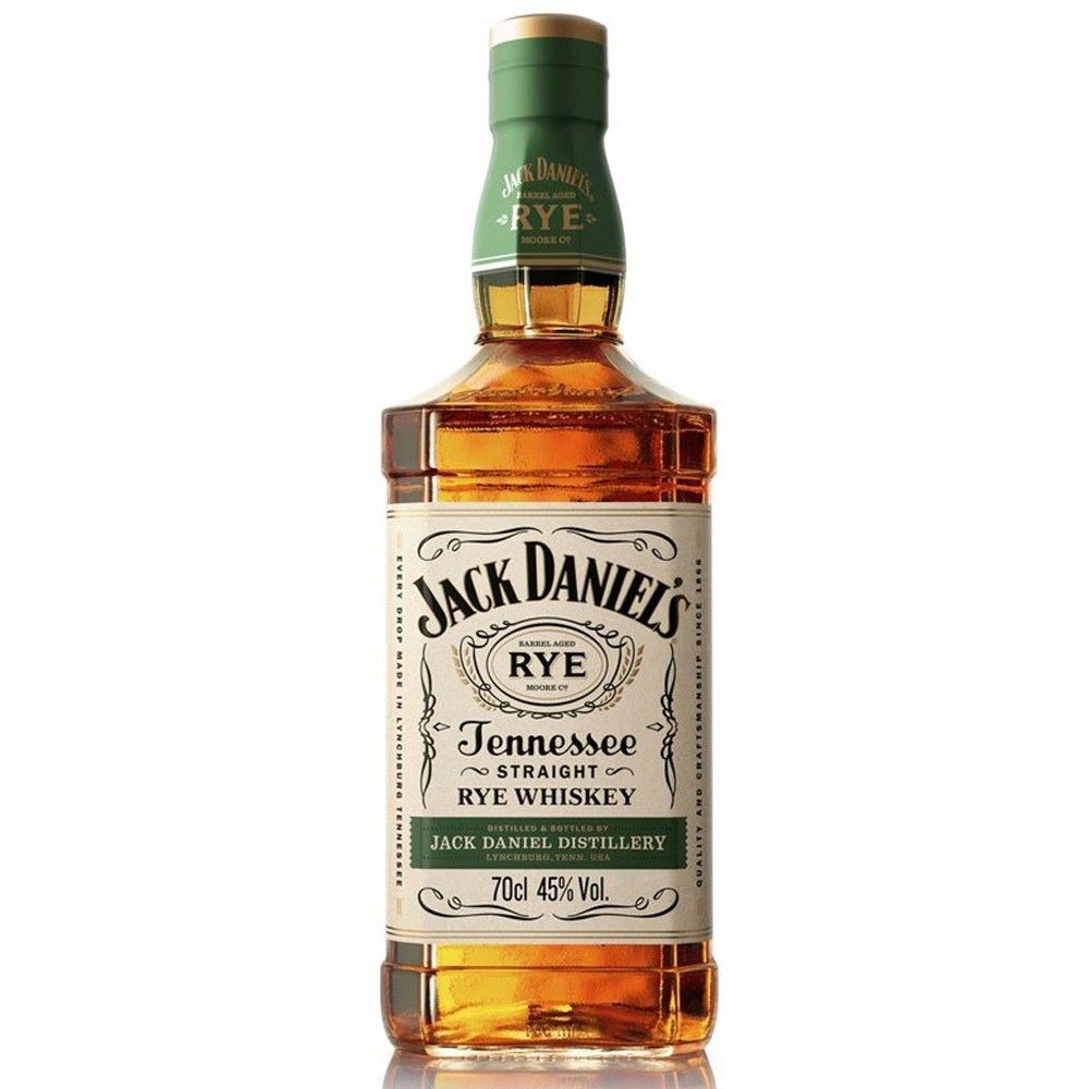 WHISKY JACK.DANIEL'S TENNES RYE 45° 70CL