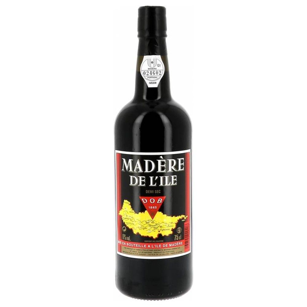 MADERE DE L'ILE 23 DOB 1865 17° 75CL