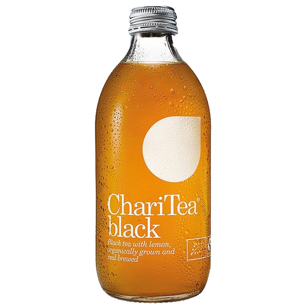 CHARITEA BLACK CITRON BIO 12X33CL