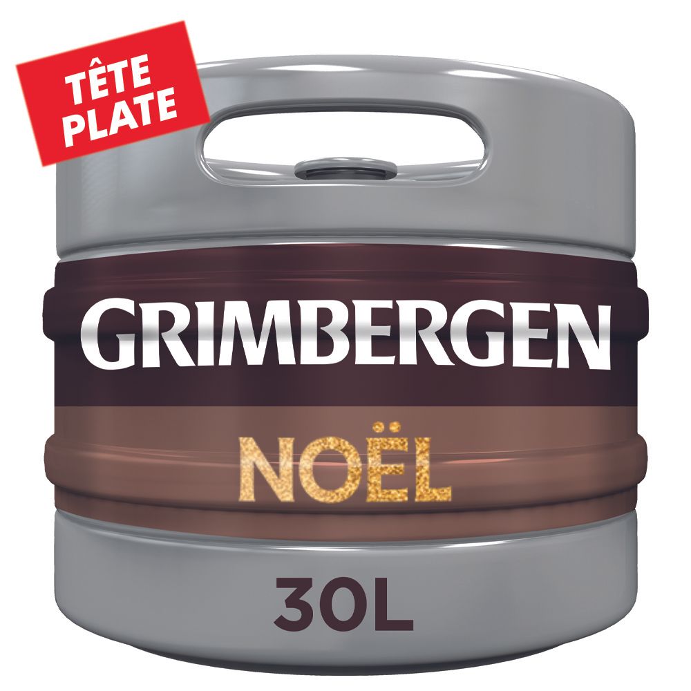 BIERE DE NOEL GRIMBERGEN 6°5 TP FUT 30L