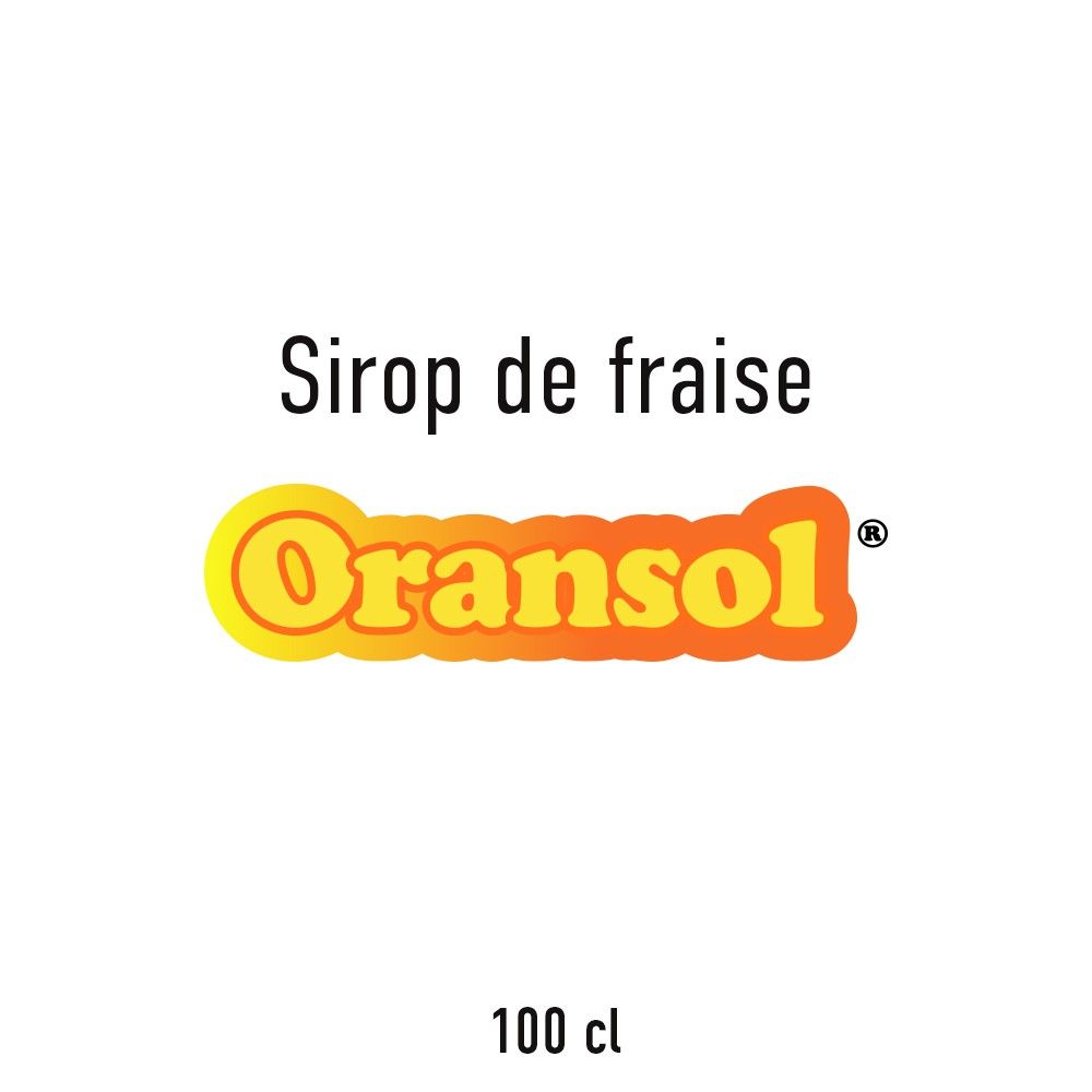 SIROP FRAISE ORANSOL 100CL