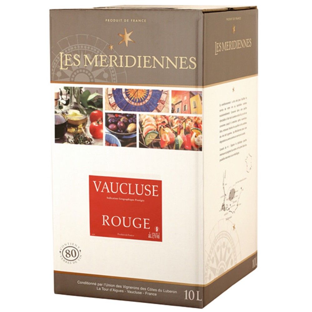 IGP MERIDIENNE VAUCLUSE RGE BIB 10L