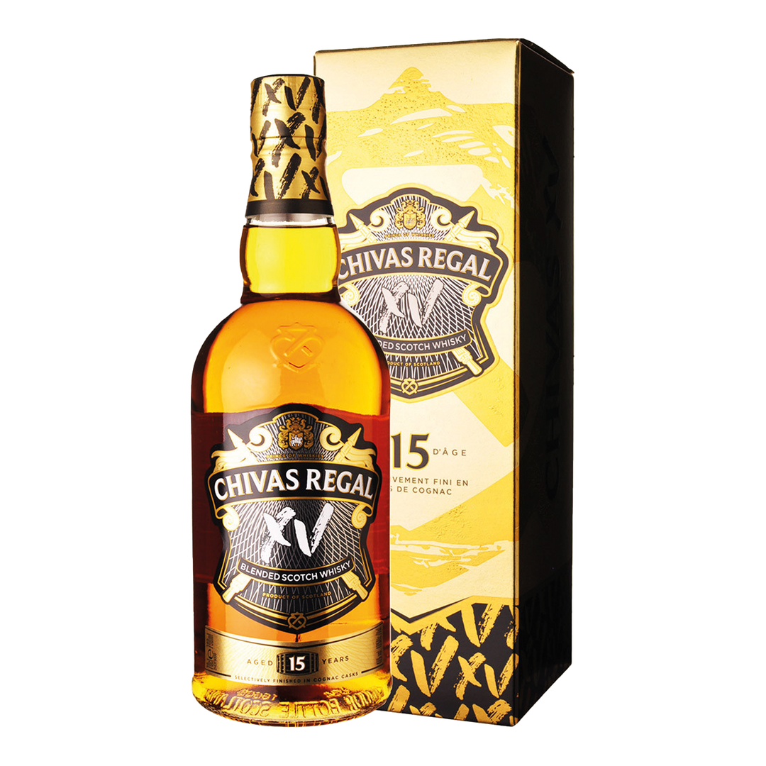 WHISKY CHIVAS REGAL XV ETUI OR 40° 70CL