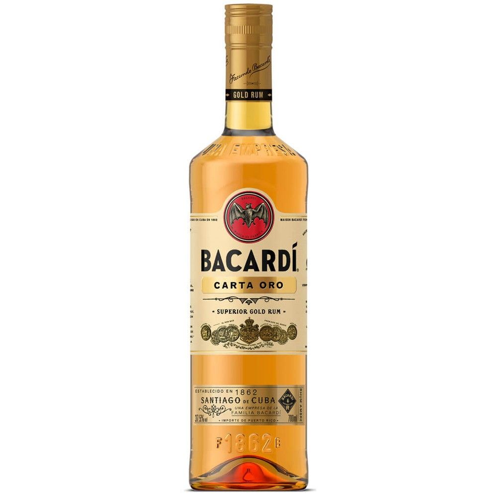 RON BACARDI CARTA ORO 37.5° 70CL