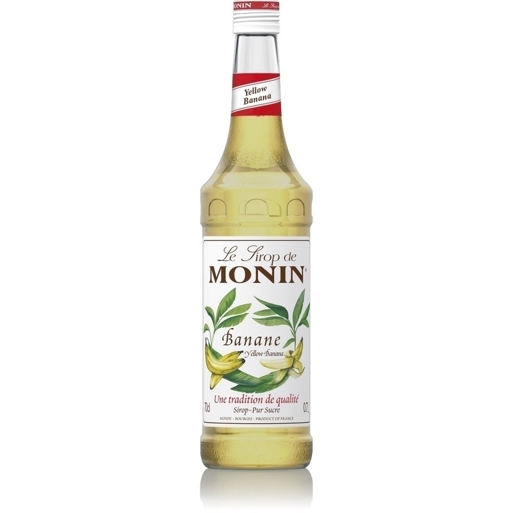 MONIN SIROP BANANE JAUNE 70CL