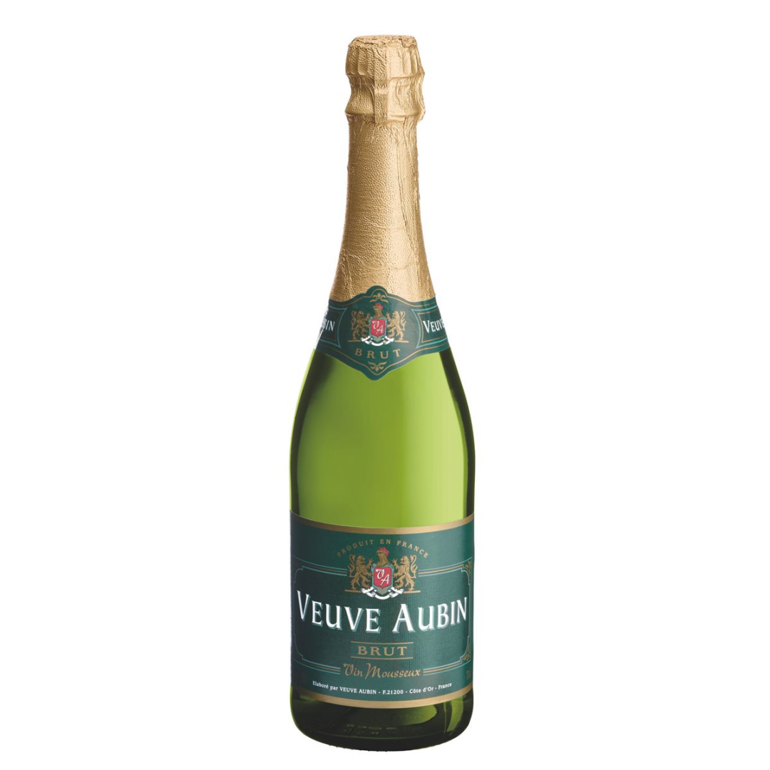 MOUSSEUX DE BASE VVE AUBIN BRUT BLC 75CL