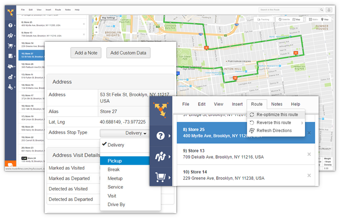 Route4Me features dynamic routing, allowing you to reoptimize your routes