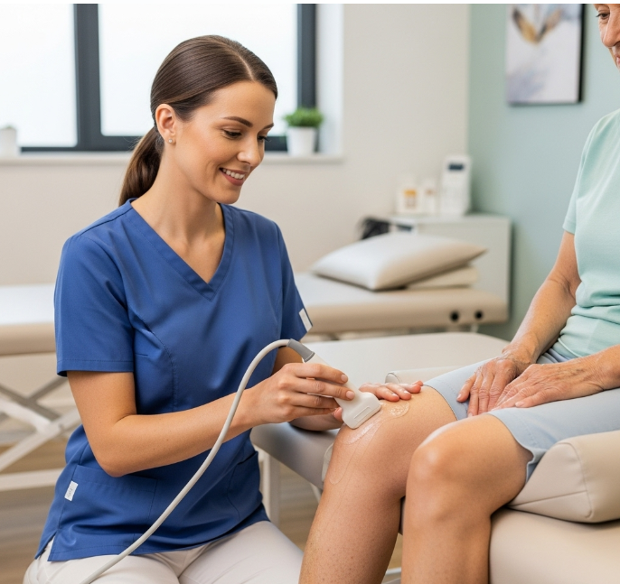 therapeutic ultrasound for osteoarthritis: a case study on reduced inflammation