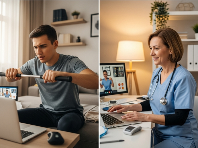 challenges and opportunity : remote physiotherapy