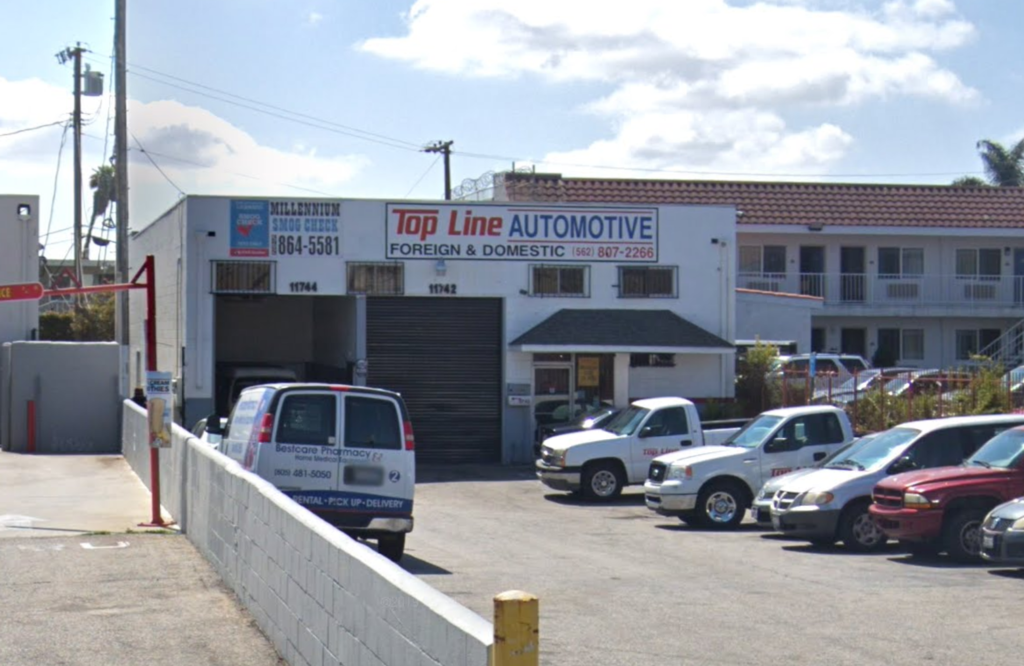 Top Line Automotive exterior