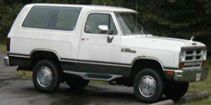 1991 Dodge Ramcharger Repair: Service and Maintenance Cost