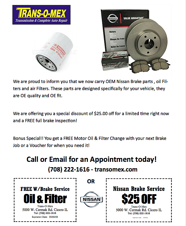 TransOMex Cicero, IL 60804 Auto Repair