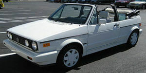 1992 Volkswagen Cabriolet Low Beams