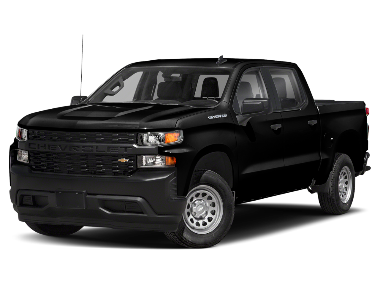 2020 Chevrolet Silverado 1500 How to manually open a power tailgate.