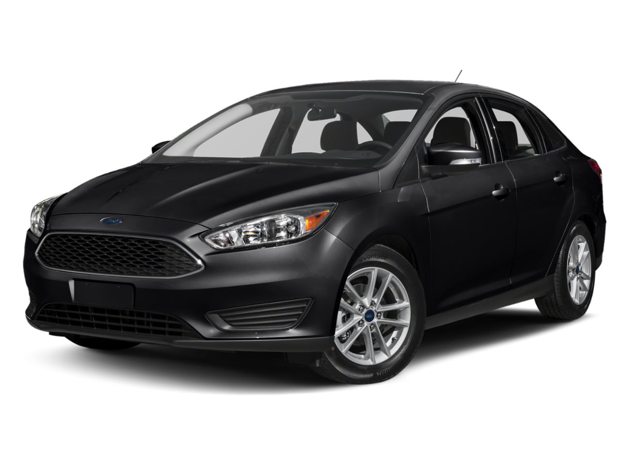 2022 black ford focus sedan