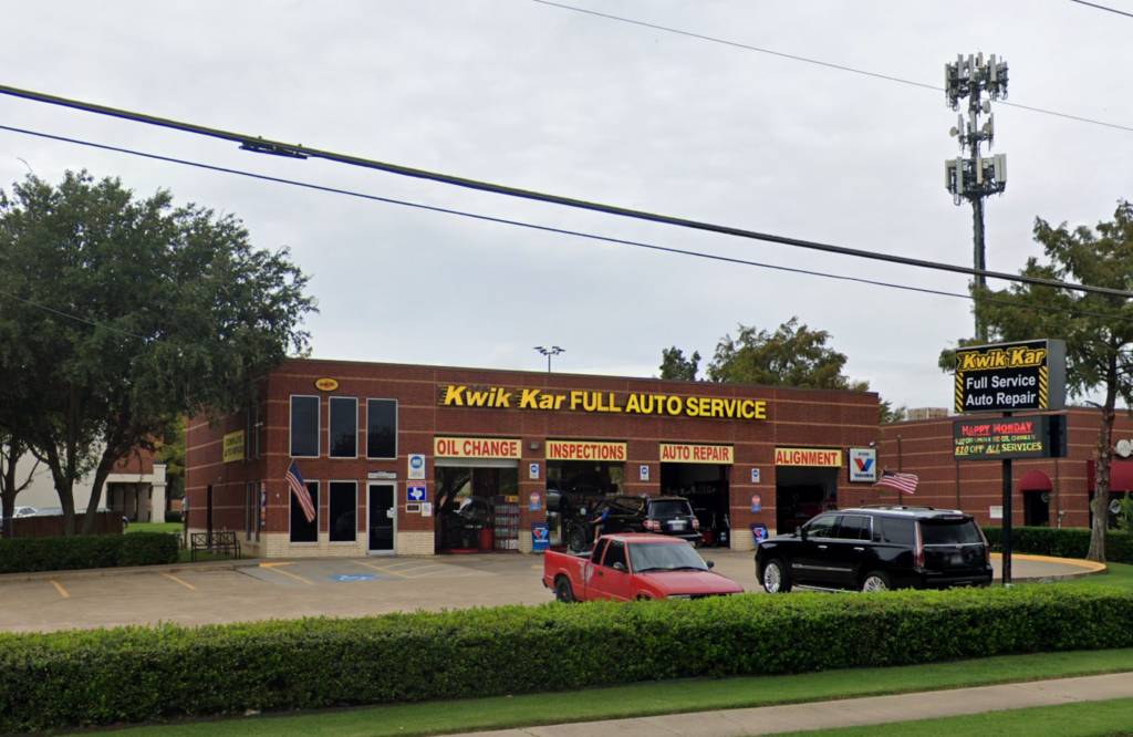 Kwik Kar of Richardson exterior