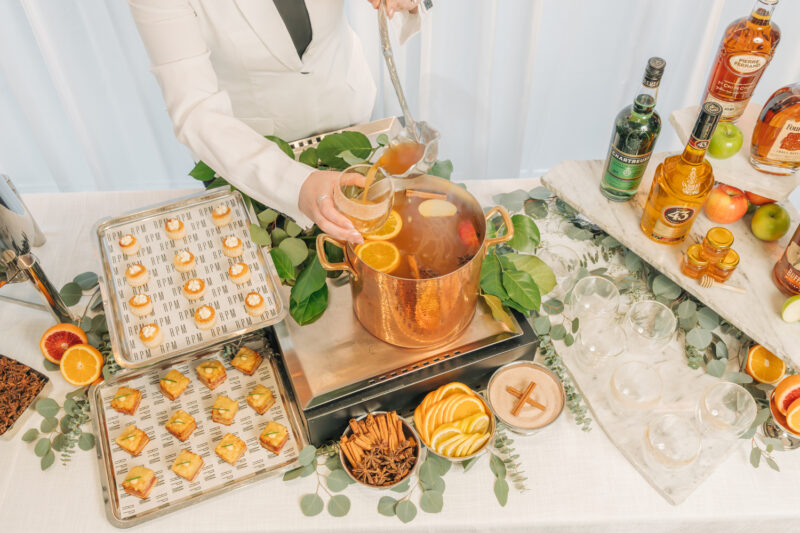 Hot Cider & Hot Toddy Station