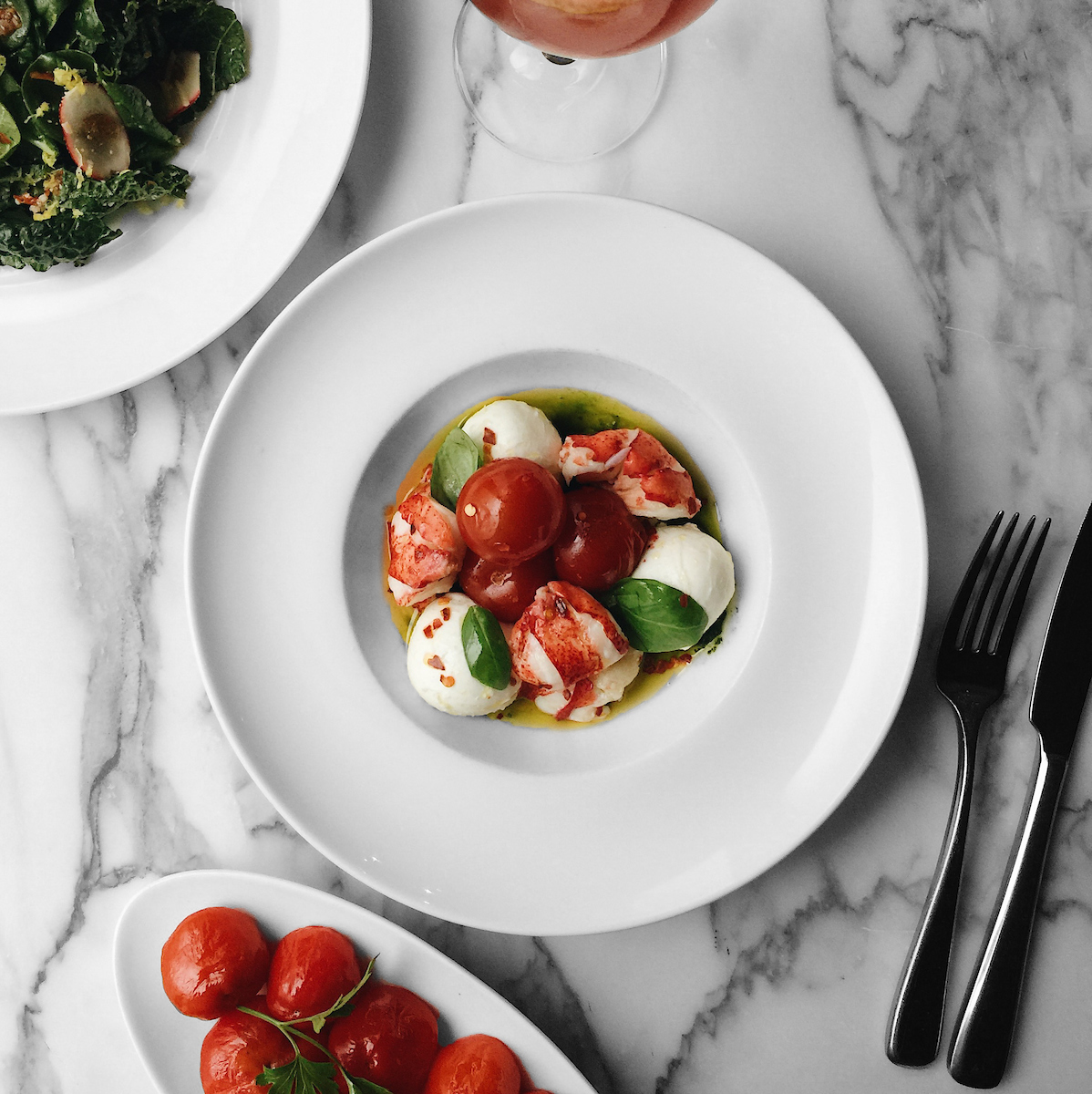 Lobster Caprese 