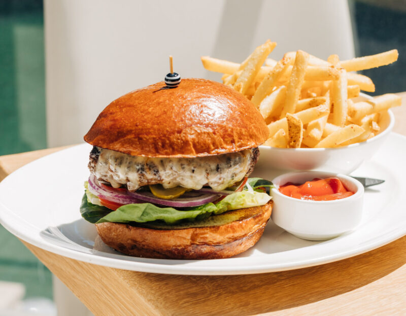 RPM Seafood Burger