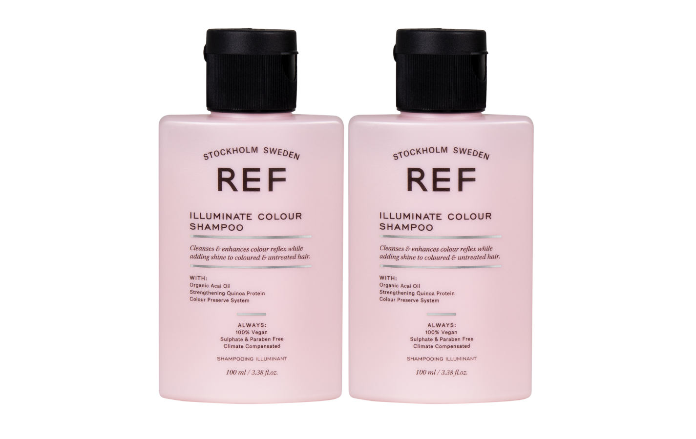 REF ILLUMINATE COLOUR SHAMPOO 2X 100ML TRAVELSIZE VOORDEEL