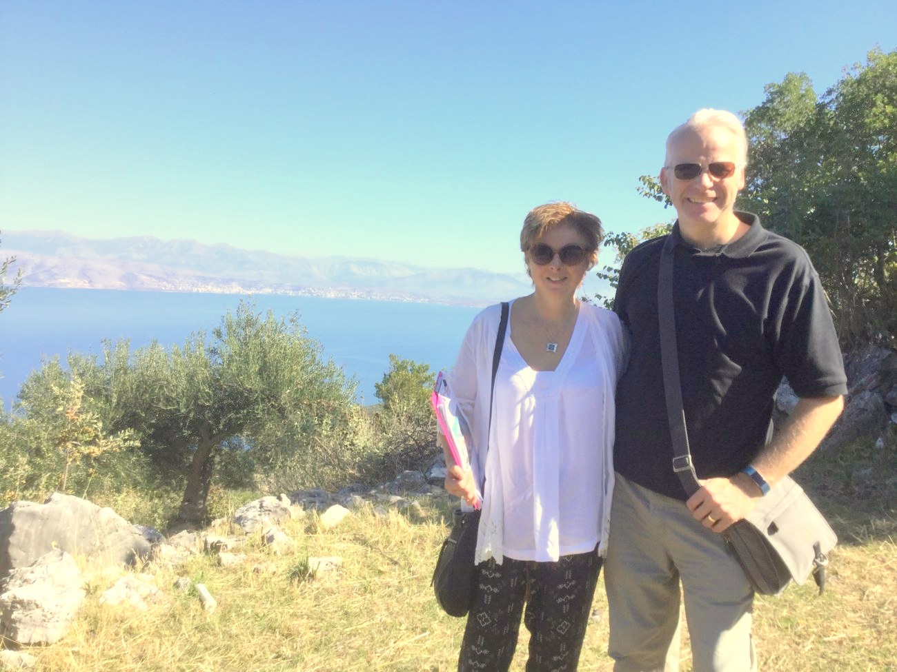 Caroline and Andrew Holland