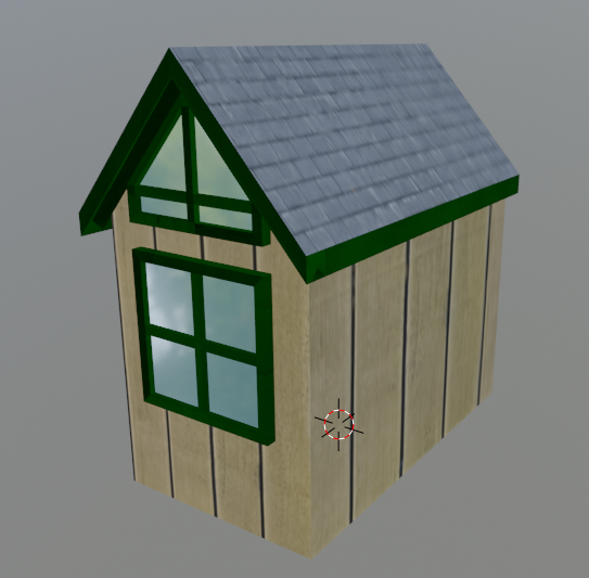 The finished model with texture atlas applied