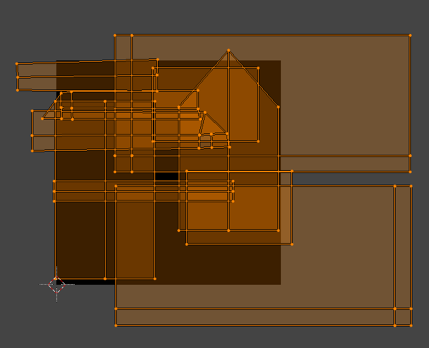 UV Islands overlapping and extending beyond the image texture.