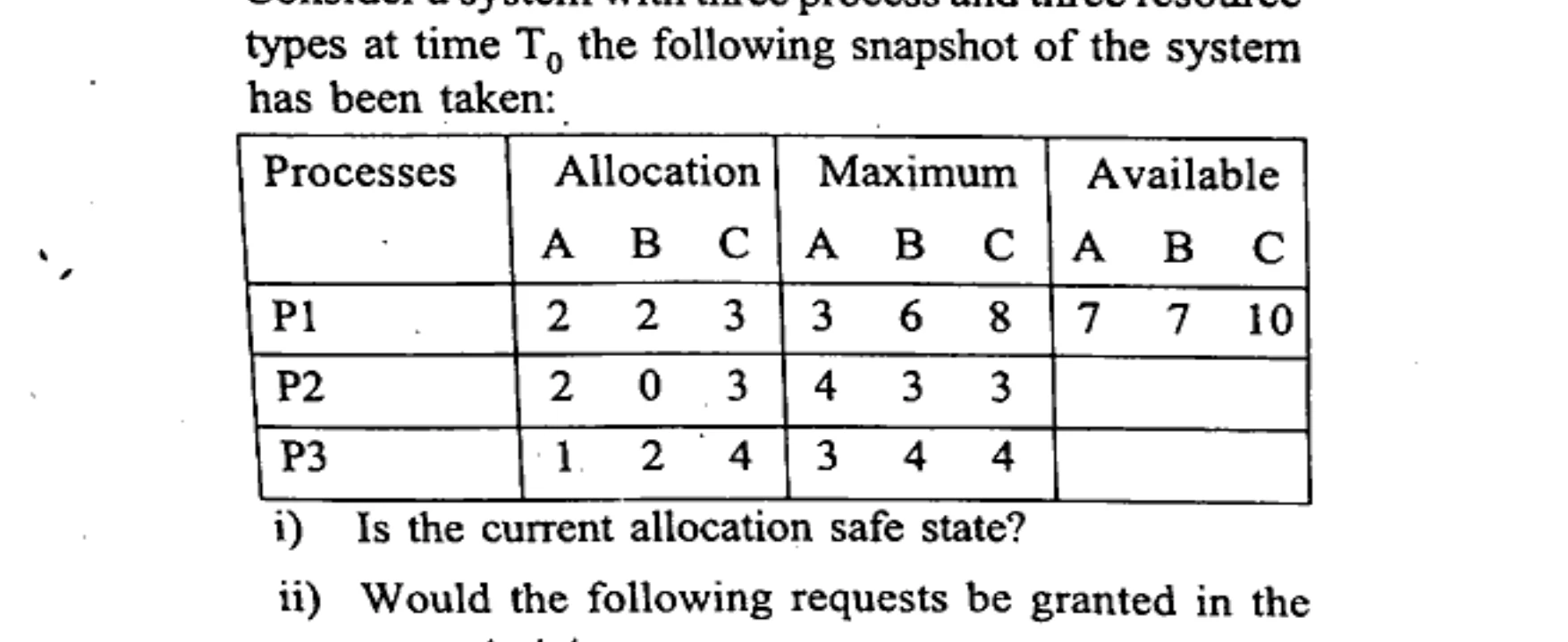 Diagram for Question