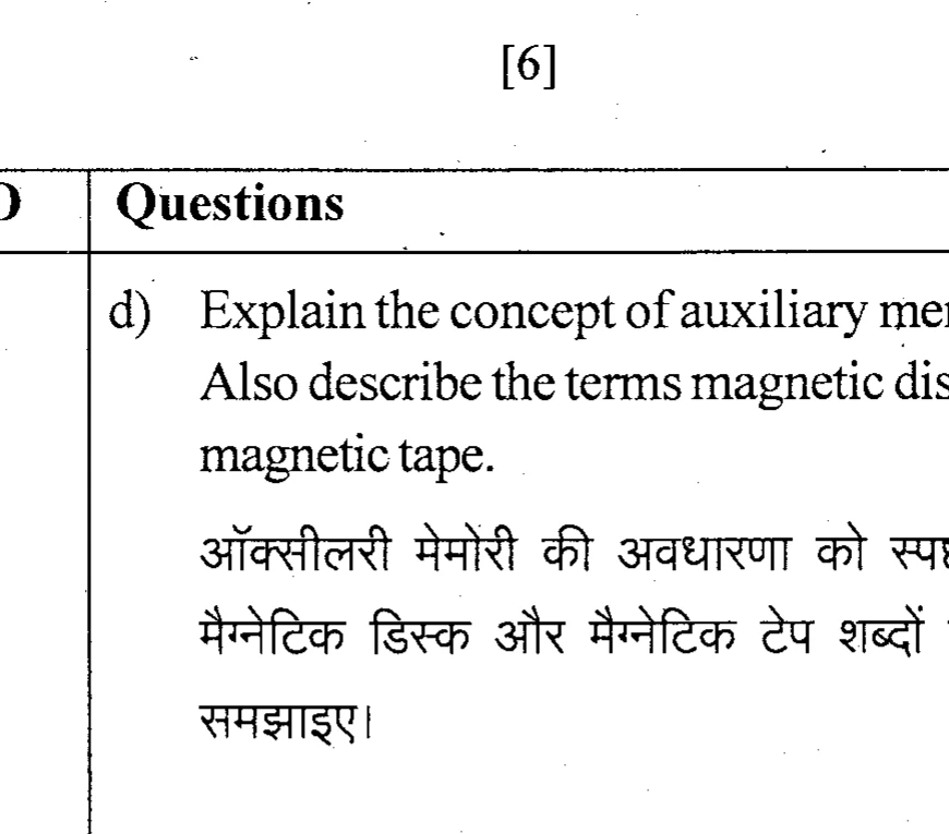 Diagram for Question