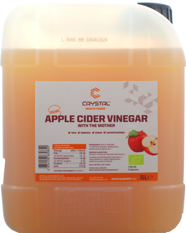 Organic Apple Cider Vinegar with the Mother